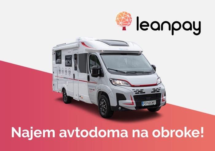 Zdaj si lahko privoščite najem avtodoma na obroke